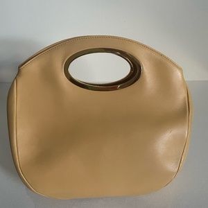 Beautiful Buttery Yellow Oscar de la Renta handbag